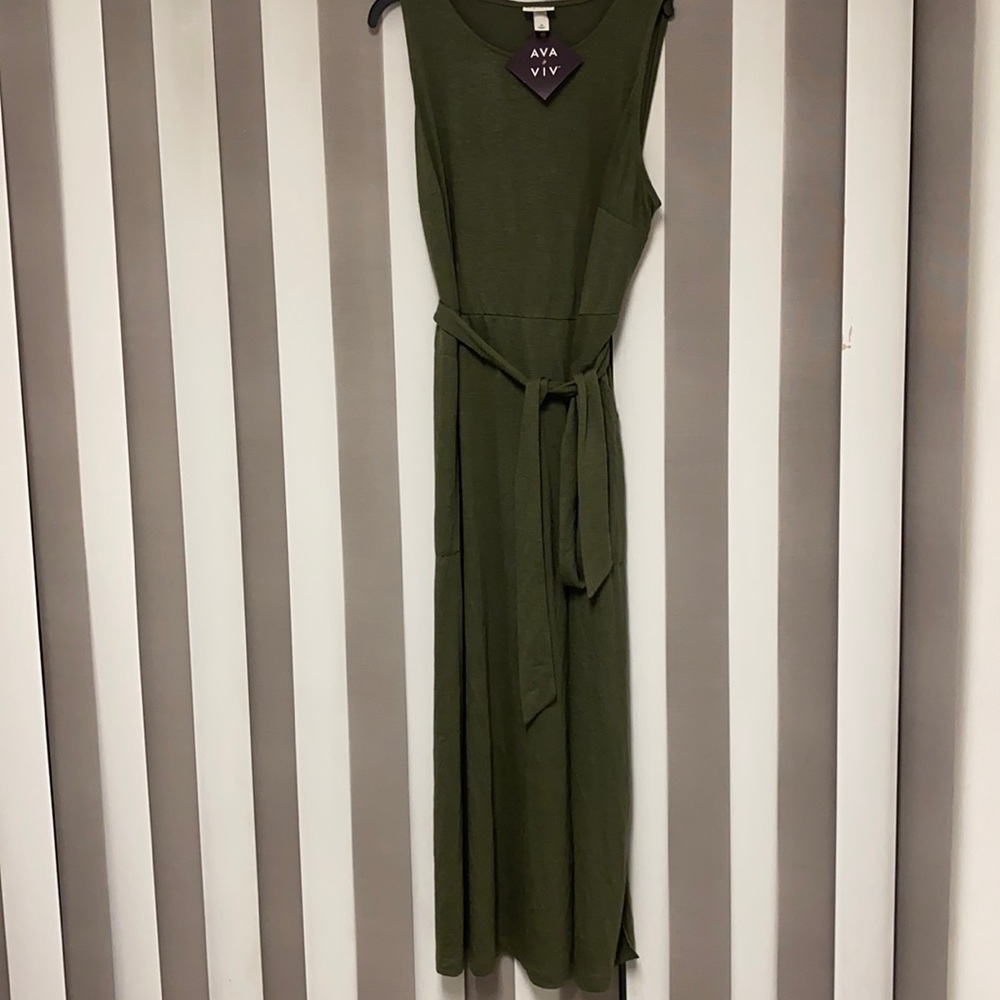 Brand new Ava VIV green dress